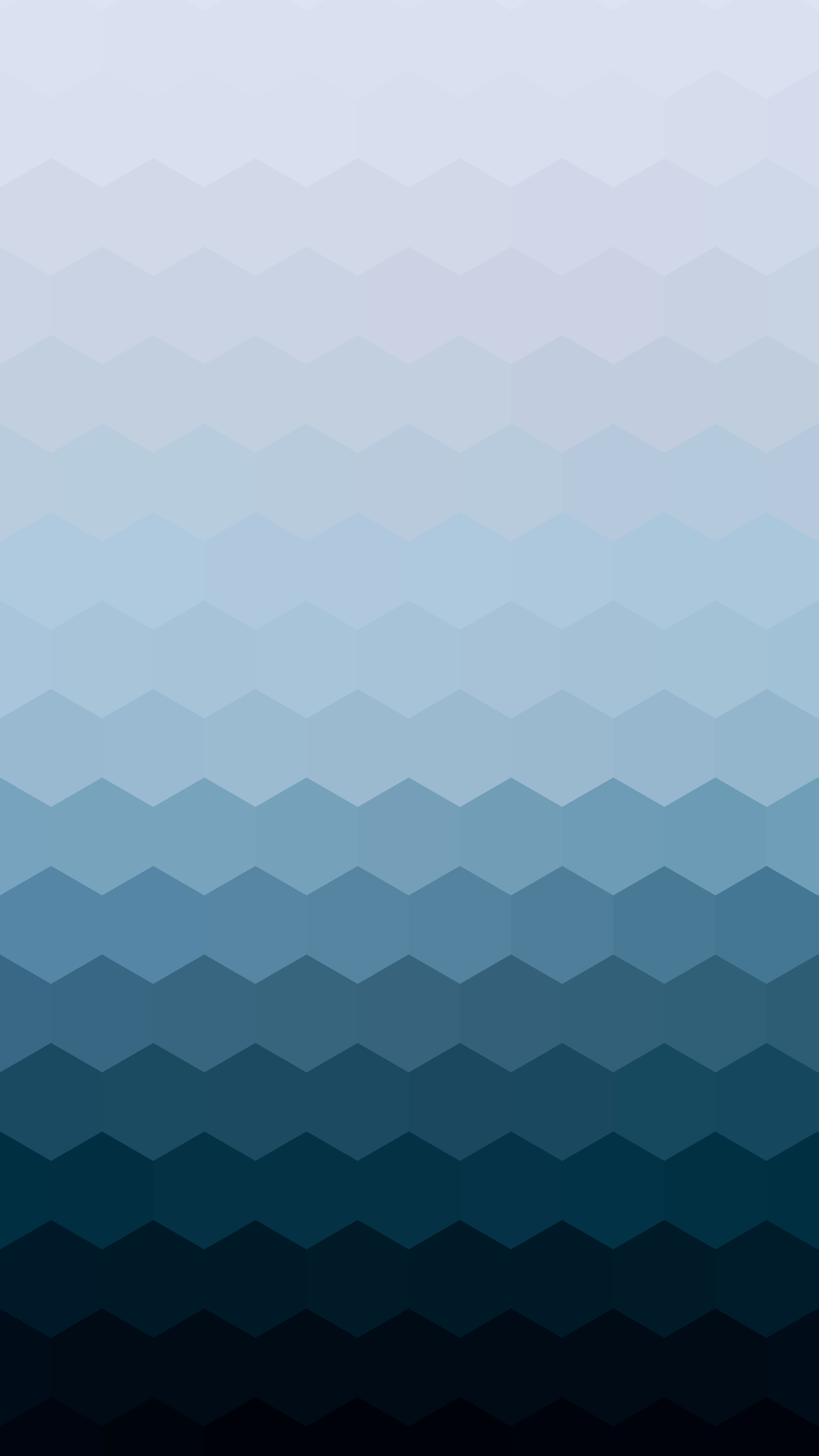 Hexagonal Waves Phone Wallpaper