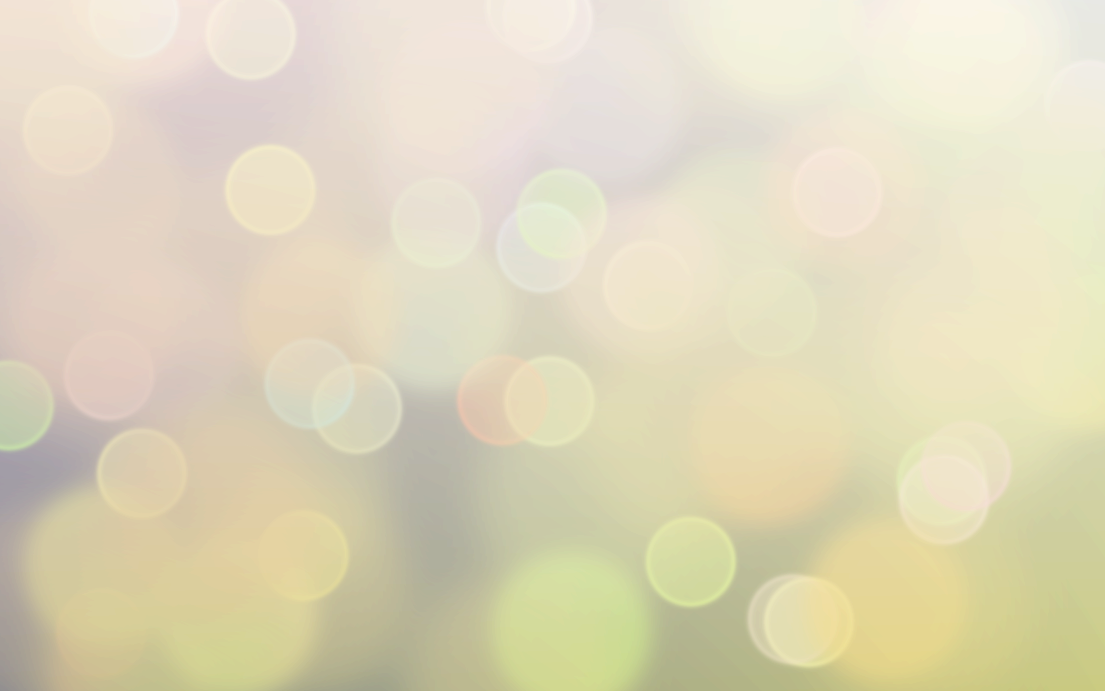 Colorful Background Image / Wallpaper with Bokeh Circles and Blur in 4K 16:10